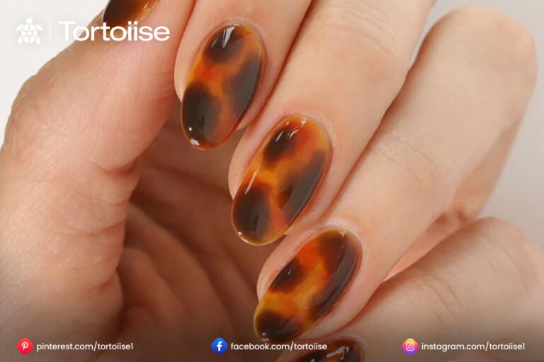 How to tortoise shell nails